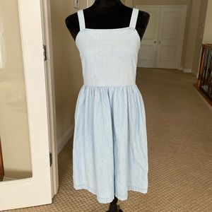 J.Crew Dress size XS. Light denim color